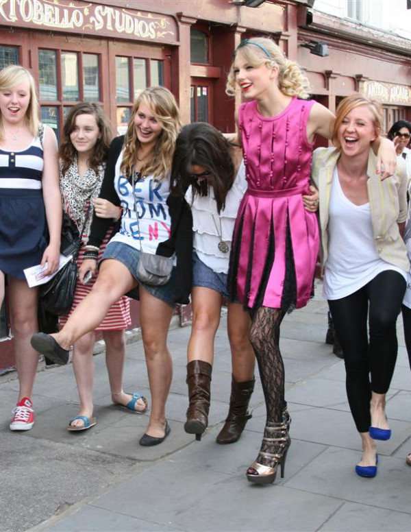 Taylor Swift en shooting à Londres